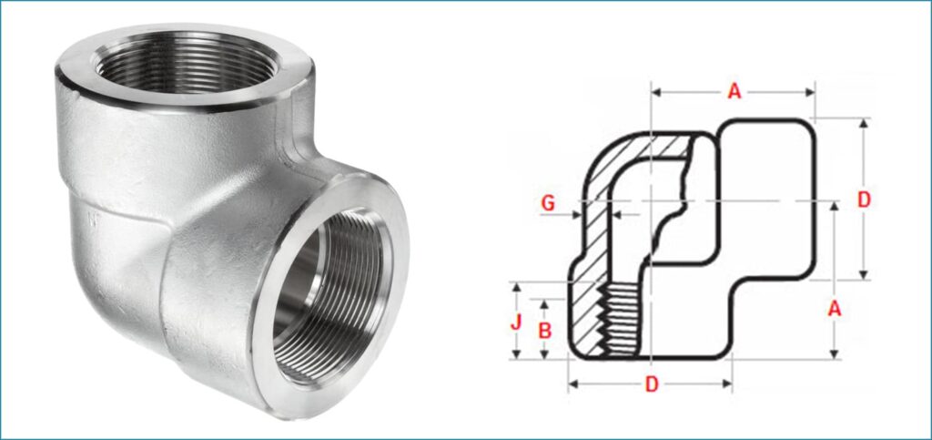 90-degree-threaded-elbow-dimensions