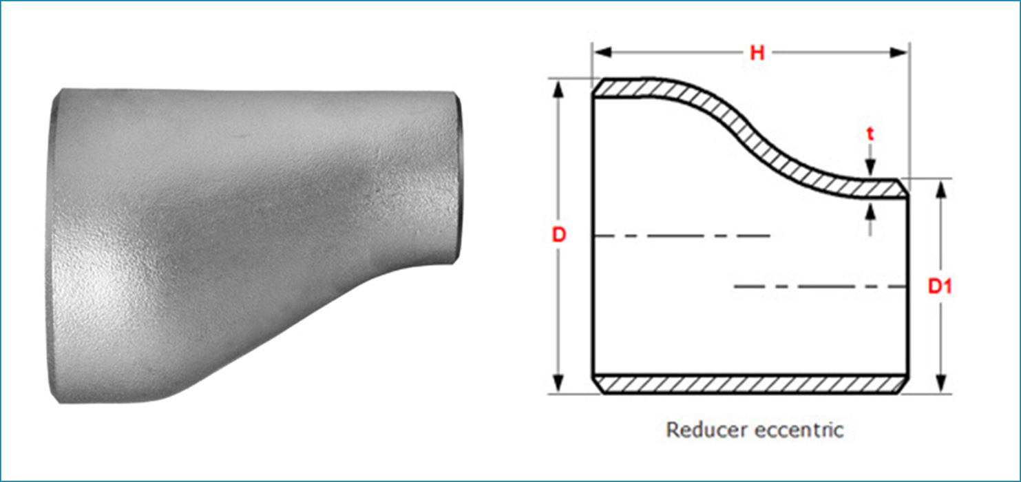 ASME B16.9 Eccentric Reducer Dimensions