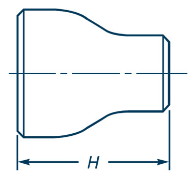 Pipe Concentric Reducer Dimensions