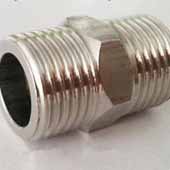 A182 Gr F347 Threaded Hex Nipple