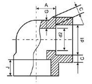 socket-weld-90-degree-elbow-dimensions