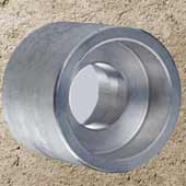 Class 6000 elbow, socket weld half coupling