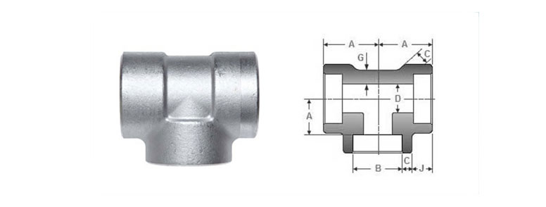 socket-weld-unequal-tee-dimensions