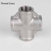 Class 6000 elbow, Threaded Cross Pipe Fitting