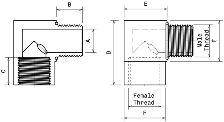 threaded-male-female-90-degree-elbow-dimensions