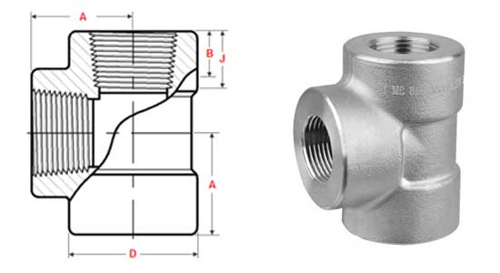 threaded-tee-dimensions