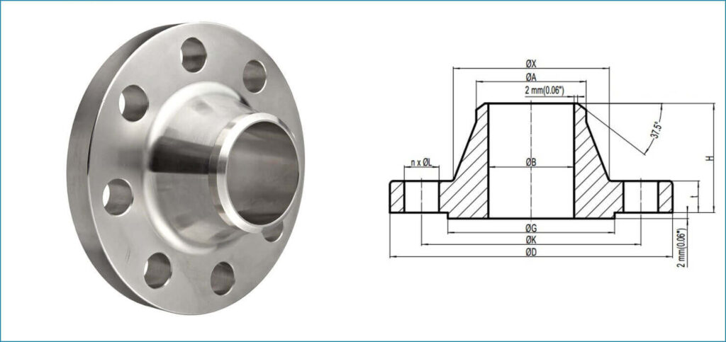 Welding Neck Flanges Supplier